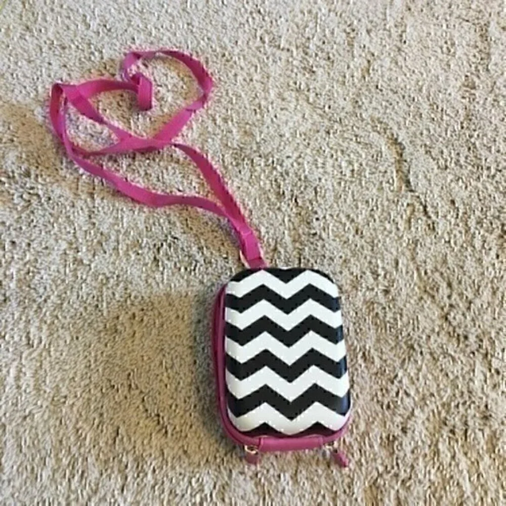 Zebra hardcover Camera case